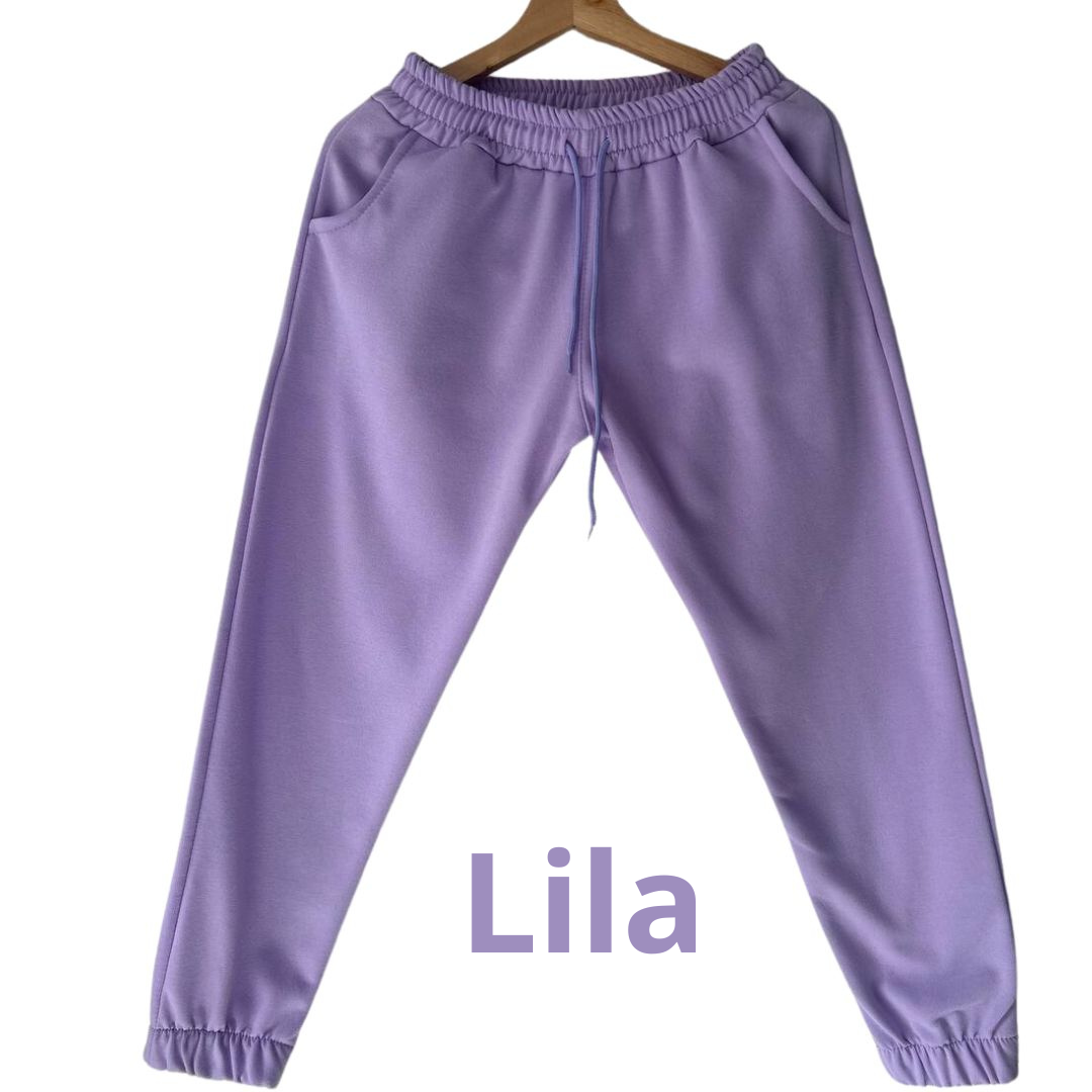 JOGGER DAMA + PANTALON BOTA RECTA
