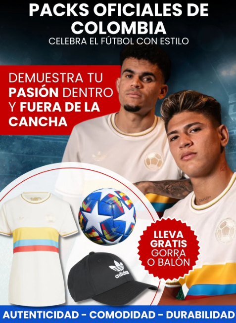NUEVOS PACKS SELECCIÓN COLOMBIA