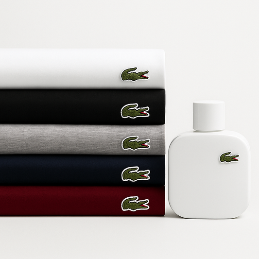 PACK X5 CAMISETAS LACOSTE + LOCIÓN