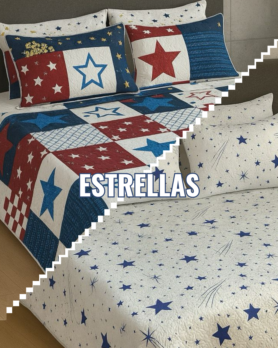 COLCHA ESPAÑOLA DOBLE FAZ TERMOSELLADO