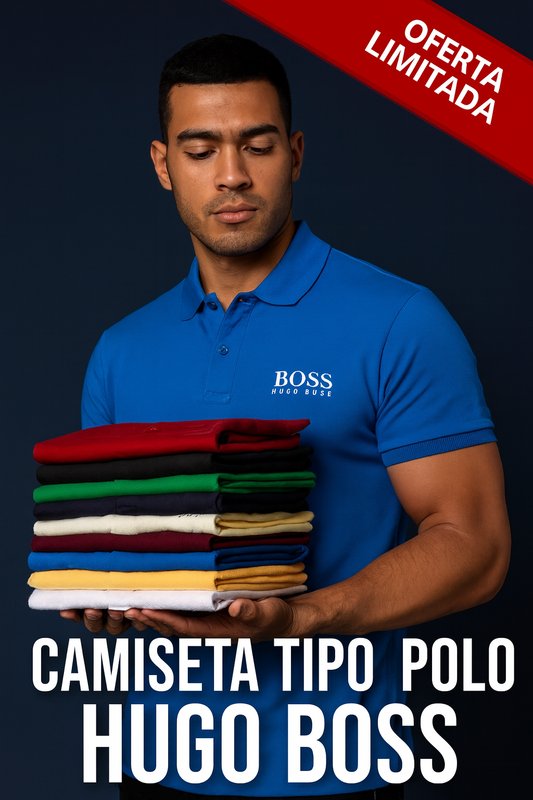 Camiseta Tipo Polo Hugo Boss