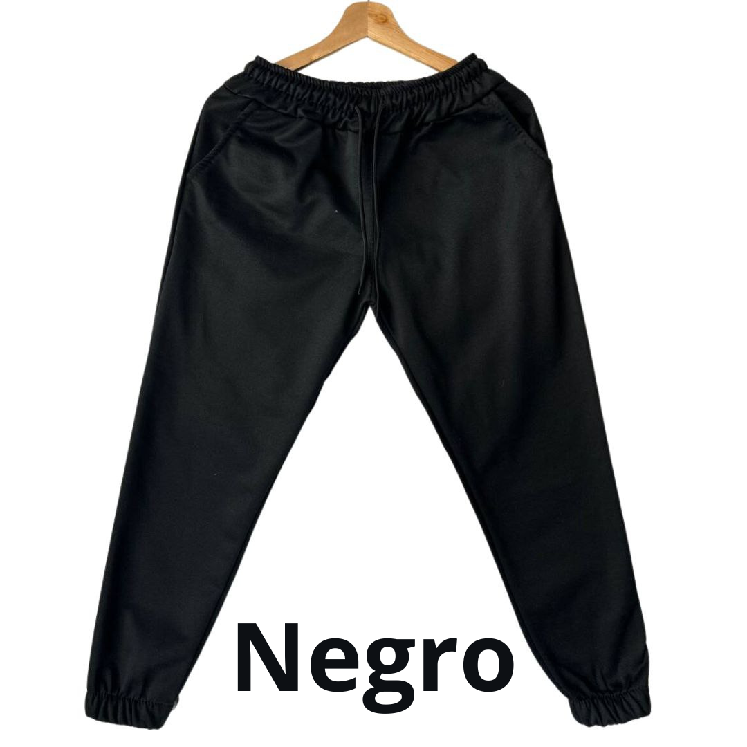 JOGGER DAMA + PANTALON BOTA RECTA
