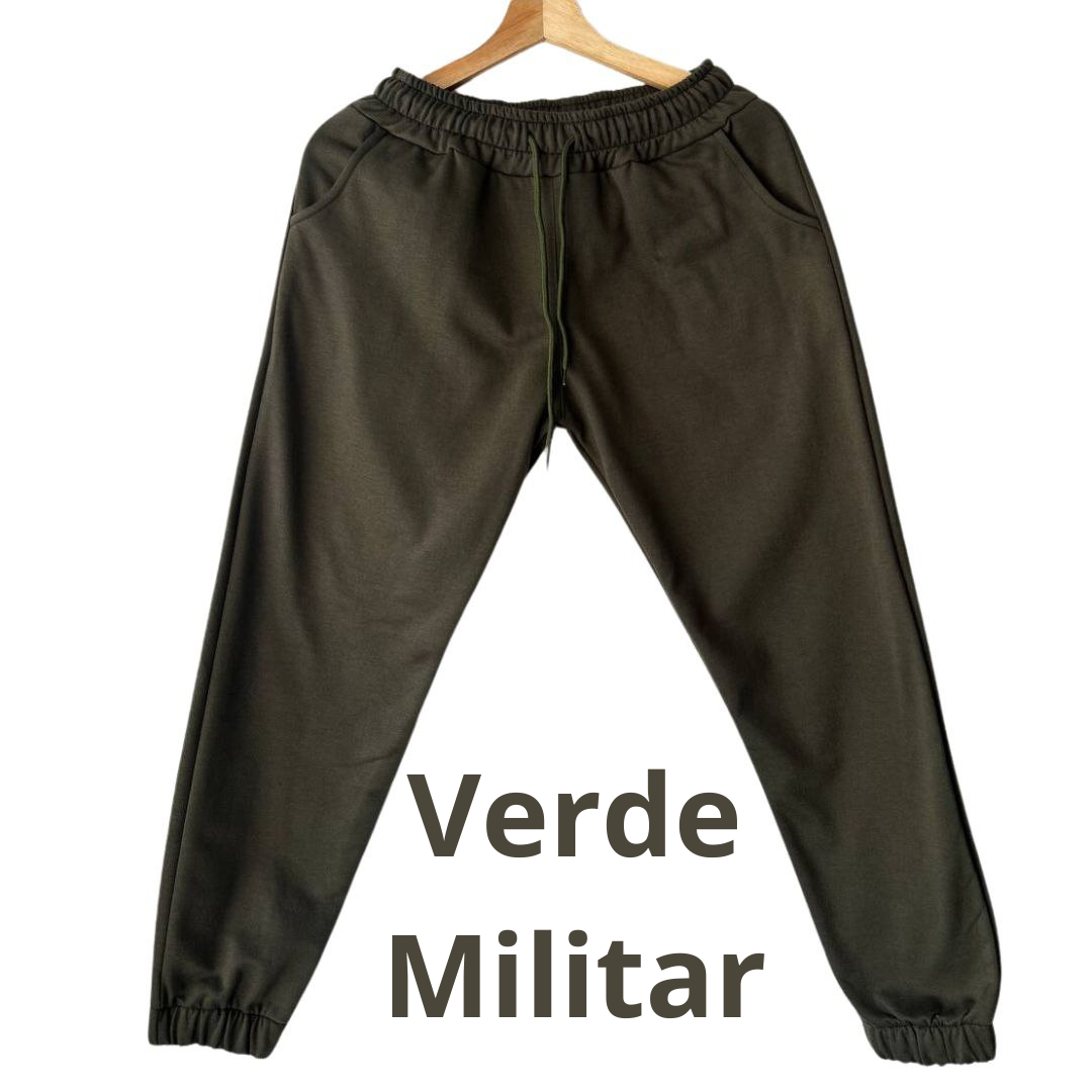 JOGGER DAMA + PANTALON BOTA RECTA